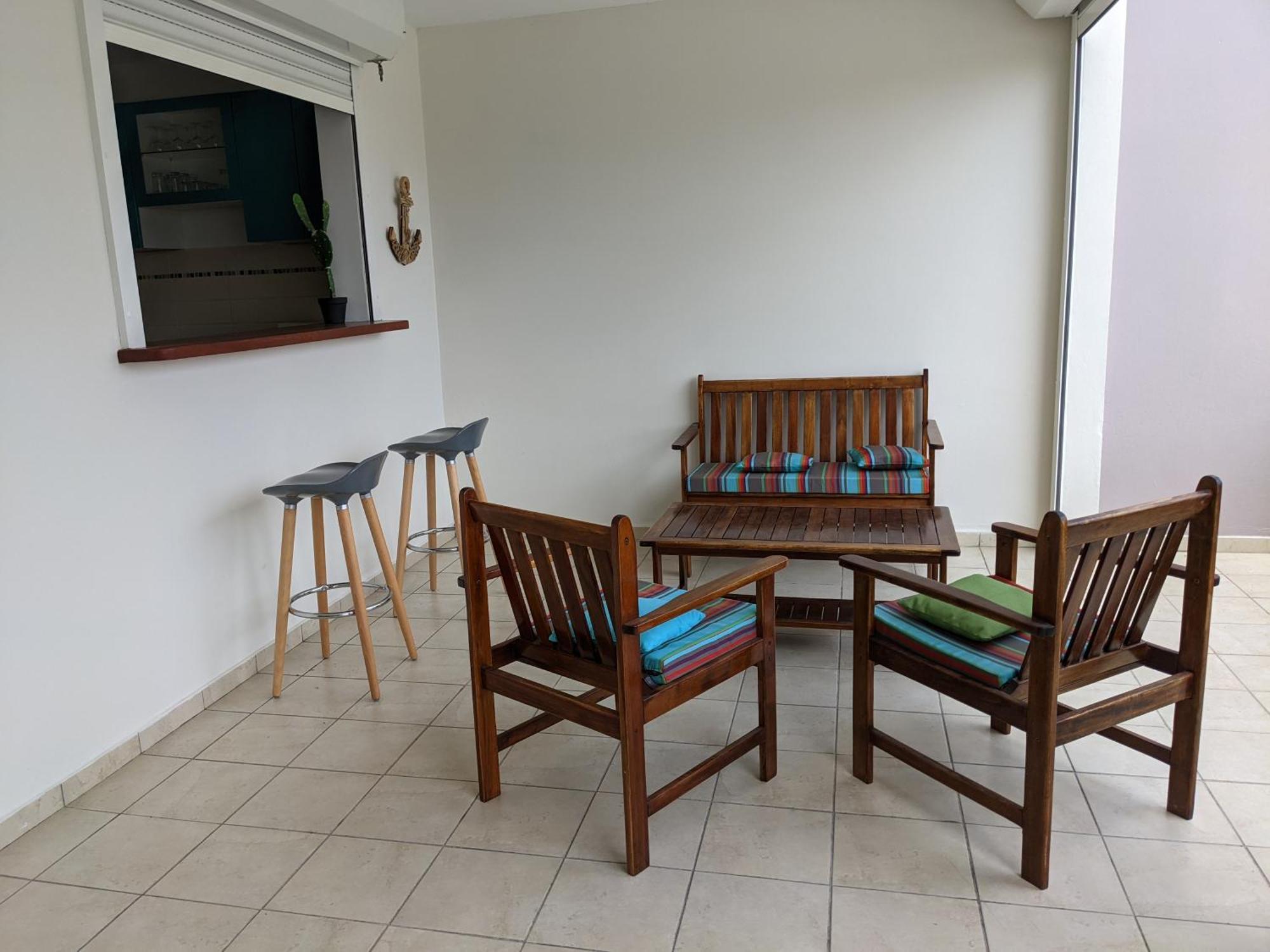 Les Terrasses De La Marina Daire Le Marin Dış mekan fotoğraf